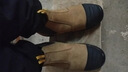 西域駱駝（VANCAMEL）勞保鞋男電焊鋼包頭防水工地防砸防刺穿工作安全耐磨防滑2025爆款 黃色耐磨實(shí)心底帶鋼板馬丁靴 41 曬單實(shí)拍圖
