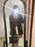 jk制服套裝女學(xué)生三件套百褶裙學(xué)院風(fēng)西裝小個子鹽系少女感穿搭秋 白襯衫+領(lǐng)帶+咖色百褶裙 L 曬單實拍圖
