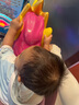babylove嬰兒防曬斗篷夏季遮陽外穿寶寶外套披風(fēng)兒童防曬衣外出上衣夏裝 流光溢彩 UPF50+ 曬單實(shí)拍圖
