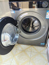 海爾（Haier）【25年旗艦新品】10公斤晶彩屏超薄直驅(qū)滾筒洗衣機(jī)全自動六位減震大容量BE37E精華洗2.0國家補(bǔ)貼 洗脫+直驅(qū)超薄+1.15洗凈比+智投+藍(lán)盾除菌 曬單實(shí)拍圖