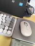羅技（Logitech）POP MOUSE 無線鼠標(biāo) 藍(lán)牙鼠標(biāo) 高顏值辦公鼠標(biāo) 云霞粉 曬單實(shí)拍圖