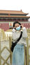 紅蜻蜓條紋長袖T恤女2025年春秋新款女裝衛(wèi)衣外套女寬松針織打底衫上衣 杏色條紋 M 80-100斤 曬單實(shí)拍圖