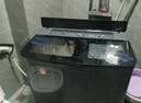 揚子半自動洗衣機大容量家用雙桶雙缸洗衣機脫水雙筒 15公斤玄武灰不銹鋼雙桶-店長推薦款 曬單實拍圖
