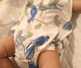 babylove嬰兒背心包屁衣夏季薄款竹棉山茶紗布三角哈衣爬服夏裝衣服 曬單實拍圖