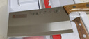 王麻子菜刀 廚師專用3號桑刀 鋒利不銹鋼鍛打家用切肉切片切菜刀具 曬單實拍圖