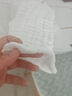 安可新 嬰兒7A抗菌純棉紗布尿布【6條裝】新生兒12層透氣可水洗17*45cm 曬單實(shí)拍圖