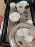 瓷牌茗茶具（cipaiming teaset）羊脂玉茶具套裝德化白瓷茶壺泡茶器辦公室會客蓋碗功夫茶杯整套 《美人肩蓋碗》羊脂玉 10件 曬單實拍圖