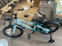 途銳達 超輕兒童自行車(chē)3-6-8歲女孩男孩腳踏車(chē)小孩學(xué)生單車(chē)16寸蜂鳥(niǎo)綠 曬單實(shí)拍圖