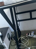 初學(xué)者  電腦桌臺式家用電競桌椅套裝辦公桌簡約書桌游戲桌書房寫字桌子 子夜黑120*60-電競紋路 曬單實拍圖