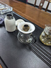 憶壺茶公道杯玻璃月牙過濾綠茶專用茶具配件玻璃分茶器帶茶漏泡茶壺 曬單實拍圖