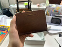 CHARLES&KEITH質(zhì)感純色包包女包多卡位短款錢包女士生日七夕禮物CK6-10680907 Chocolate巧克力色 XXS 曬單實拍圖