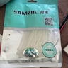 山澤 自鎖式尼龍扎帶小號2.5*150mm  扎帶大號 電腦裝機 園藝 理線(xiàn)帶捆扎束線(xiàn)綁帶 白 約100根/包ZD-11 曬單實(shí)拍圖