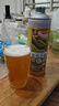 京東京造桃韻龍井毛尖小麥茉莉花茶精釀啤酒蘇超看球春日出游1L*3三種口味 曬單實(shí)拍圖