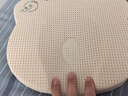 心香宜新生嬰兒枕頭硅膠定型枕0-2歲圓頭型向防偏頭相 硅膠定型枕【食品級硅膠】 純色 曬單實拍圖