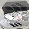 adidas PUREBOOST 21隨心暢跑休閑舒適跑步鞋男女阿迪達(dá)斯   白/黑   42 曬單實(shí)拍圖