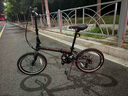大行（DAHON）折疊自行車20英寸8級(jí)變速經(jīng)典P8單車KBC083 黑色經(jīng)典版-京倉(cāng) 曬單實(shí)拍圖