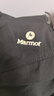土撥鼠（Marmot ）沖鋒褲男直筒九分褲夏季薄款透氣戶(hù)外登山徒步速干休閑褲子 黑色 2XL 曬單實(shí)拍圖
