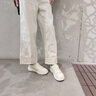卓詩尼透氣小白鞋女2025年秋季新款百搭日常運(yùn)動(dòng)鞋休閑女鞋子厚底板鞋女 米黃 37 曬單實(shí)拍圖