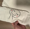 弗曼途 隔汗巾成人吸汗巾純棉月子孕產(chǎn)婦老人透氣墊背巾6層紗加厚4條裝 曬單實拍圖