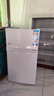 海爾（Haier）88升小冰箱冰箱雙開(kāi)門(mén)小戶(hù)型迷你家用租房宿舍辦公室節能省電BCD-88GHTMZ0WV家電國家補貼15% 曬單實(shí)拍圖