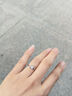 DR天使之吻鉆戒鉑金莫桑鉆戒戀愛循環(huán)禮物求婚結(jié)婚送老婆情人節(jié)禮物 1克拉莫桑鉆鉑金戒指/天使之吻 【閉口聯(lián)系客服備注尺碼】 曬單實拍圖