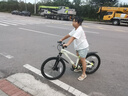 京東京造靈躍山地自行車(chē)8-13歲青少年避震自行車(chē)7級變速22寸青檸綠 曬單實(shí)拍圖