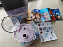迪士尼（Disney） 兒童大肚保溫杯大容量直飲吸管兩用304不銹鋼雙飲杯小學(xué)生背帶壺 愛(ài)莎公主 1100ml 曬單實(shí)拍圖