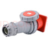 德力西電氣航空插頭 插座 耦合器連接器 DEP2-0352 IP67 63A 5芯 415V工業(yè)用插頭 曬單實(shí)拍圖