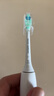 飛利浦（PHILIPS）電動牙刷頭 鉆石亮白型牙刷頭 適配HX9352HX9362HX9332HX9372 3支 裝鉆石亮白HX6063/67白色 曬單實(shí)拍圖