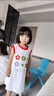雙魚(yú)兔（SHUAGNYUTU）女童背心裙2025夏季新款無(wú)袖T恤裙連衣裙寶寶夏季洋氣睡裙子 可愛(ài)小花朵 背心裙 80 身高70-83厘米 曬單實(shí)拍圖