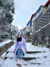 東北零下40度防寒服鵝絨羽絨服女長(cháng)款加厚外套哈爾濱旅游保暖裝備 2_雪霧紫【男女同款】 抗寒保暖 XL 充絨量340克 建議145斤-165斤 曬單實(shí)拍圖
