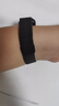 臣頌（CHENSONG）適用華為手環(huán)band/7表帶米蘭尼斯磁吸金屬表帶通用華為手環(huán)7nfc版?zhèn)€性潮透氣腕帶替換帶黑色 曬單實拍圖