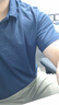 迪卡儂（DECATHLON）Polo衫男女運(yùn)動(dòng)T恤夏翻領(lǐng)男短袖寬松半袖公司工服速干T恤 男款-藏青 XL 曬單實(shí)拍圖