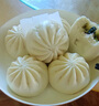 灣仔碼頭 速凍包子 燒賣 面點(diǎn) 早餐速食 生鮮食品 早餐鮮美大肉包390g6只 曬單實(shí)拍圖