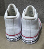 匡威（Converse）官方 莫爾登All Star男女板鞋中幫帆布小白鞋A00812C A00812C 37.5 曬單實拍圖