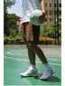 李寧輕速1.0丨實戰(zhàn)籃球鞋男網(wǎng)面透氣耐磨減震水泥克星防側(cè)翻運動鞋 熒光繡藍紫/雪青藍-4 41.5 曬單實拍圖