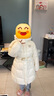 PawinPaw卡通小熊童裝25年秋冬新款女童保暖兒童羽絨服防風(fēng)外套 Ivory象牙色/39 150 曬單實(shí)拍圖