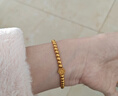 菜百首飾 菜百傳世系列 黃金轉(zhuǎn)運(yùn)珠 足金古法轉(zhuǎn)運(yùn)珠磨砂素珠  計(jì)價(jià) GF 黃金轉(zhuǎn)運(yùn)珠 約0.26g 曬單實(shí)拍圖