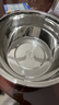 美廚（maxcook）316L不銹鋼盆篩2件套 30cm加厚洗菜盆瀝水盆米篩味斗套裝MCWA5486 曬單實(shí)拍圖