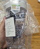 Blender Bottle 搖搖杯運動(dòng)水壺健身水杯 蛋白粉攪拌球奶男士女生大容量塑料杯子 24oz白色710ml 0 曬單實(shí)拍圖