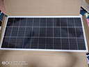 希凱德 單晶硅太陽能電池板100W-300W家用光伏發(fā)電直流系統(tǒng)全套帶電池 100W單晶+10A控制器（無電池） 曬單實(shí)拍圖