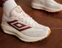 茵寶（Umbro）漫游鞋R708復(fù)古跑鞋Vibram鞋底運(yùn)動(dòng)鞋男鞋休閑鞋女鞋 香草黃/酒糟紅（女款） 38 曬單實(shí)拍圖
