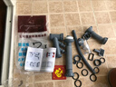 潛水艇（Submarine）CSQ-2C菜盆下水管雙槽水槽防臭省空間下水管ABS材質(zhì)拉伸95厘米 曬單實(shí)拍圖