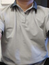 羅蒙（ROMON）撞色翻領(lǐng)長袖POLO衫男2025秋季新款商務(wù)百搭打底T恤衫男 卡其 L (175) 【建議110-135斤】 曬單實(shí)拍圖