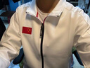 新百嘉中國國家隊訓練服套裝男女春秋運動(dòng)會(huì )開(kāi)幕式團體服健步走方陣班服 （訓練服）白黑套裝 7XL（男女同碼） 曬單實(shí)拍圖