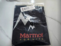 土撥鼠（Marmot）短袖 男士輕量戶(hù)外運動(dòng)T恤 吸濕速干 抗菌 防曬  Marmot For Life 黑色 L 曬單實(shí)拍圖