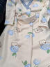 草景家（caojingjia）帶胸墊孕婦睡衣秋冬季待產(chǎn)裙加厚月子服春秋產(chǎn)婦產(chǎn)后大碼哺乳睡裙 ASY7782裙#贈同款頭巾 XL碼  建議體重120-135斤左右 曬單實(shí)拍圖