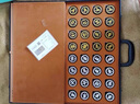 新疆和田玉象棋青玉金鑲玉高檔中國象棋折疊棋盤手提盒帶證書送禮 新疆和田玉象棋手提盒套裝 曬單實(shí)拍圖