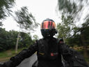 杜漢（DUHAN）D-020杜漢摩托車(chē)騎行服男四季防摔機車(chē)服越野賽車(chē)服騎士服黑色L 曬單實(shí)拍圖