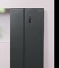 美的冰箱607一級能效變頻無霜大容量雙開門對開門家用電冰箱風冷節(jié)能 607L對開門電冰箱 曬單實拍圖